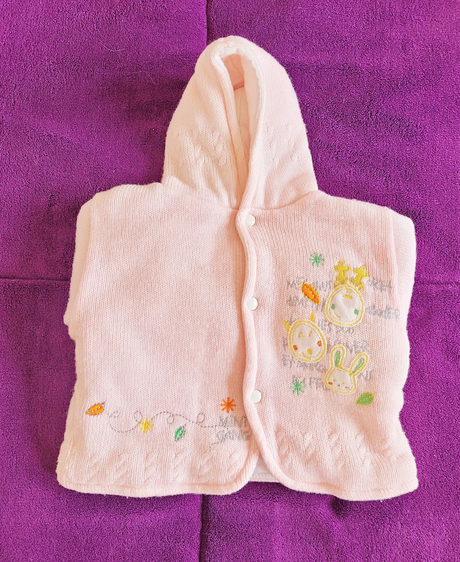 Casaco Malha, quente / Veste tricotée, tres chaude, 1-3meses/mois – photo 2
